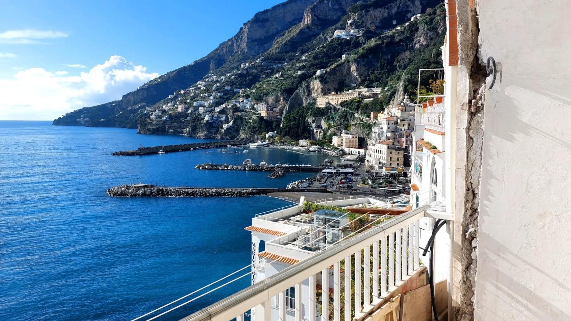 La Culla Sul Mare Centro Storico Lägenhet Amalfi Rum bild